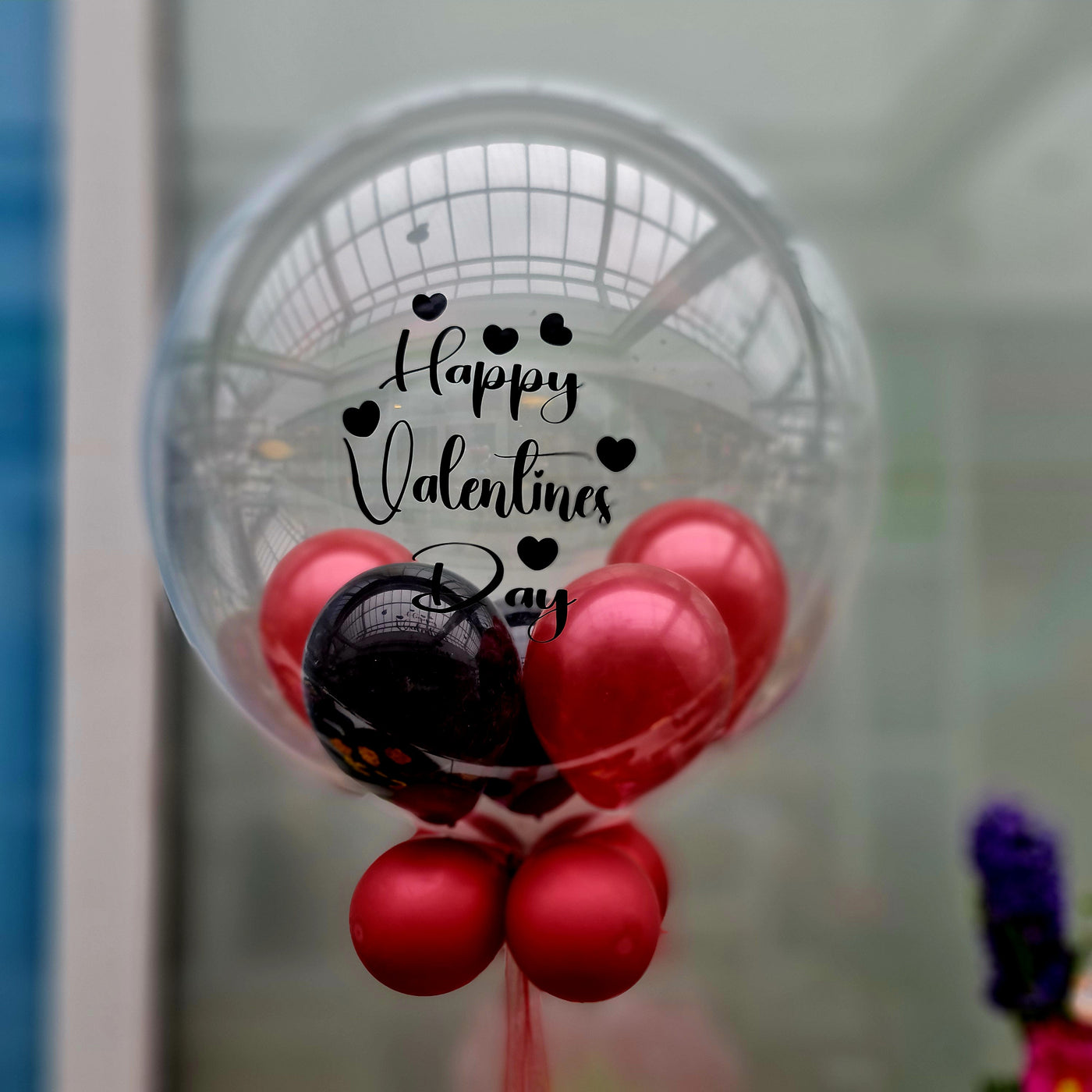Helium-Ballon mit Wunschtext