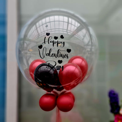 Helium-Ballon mit Wunschtext