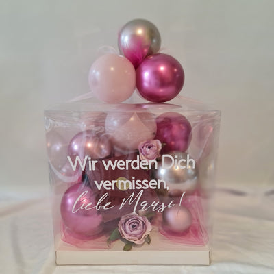 Geschenkebox mit Wunschtext