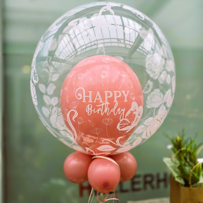 Helium-Ballon mit Wunschtext