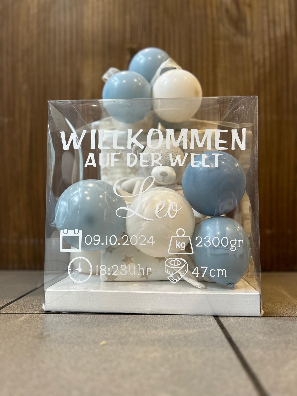 Geschenkebox mit Wunschtext