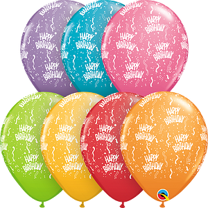 Verpackungsballon  Geburtstag