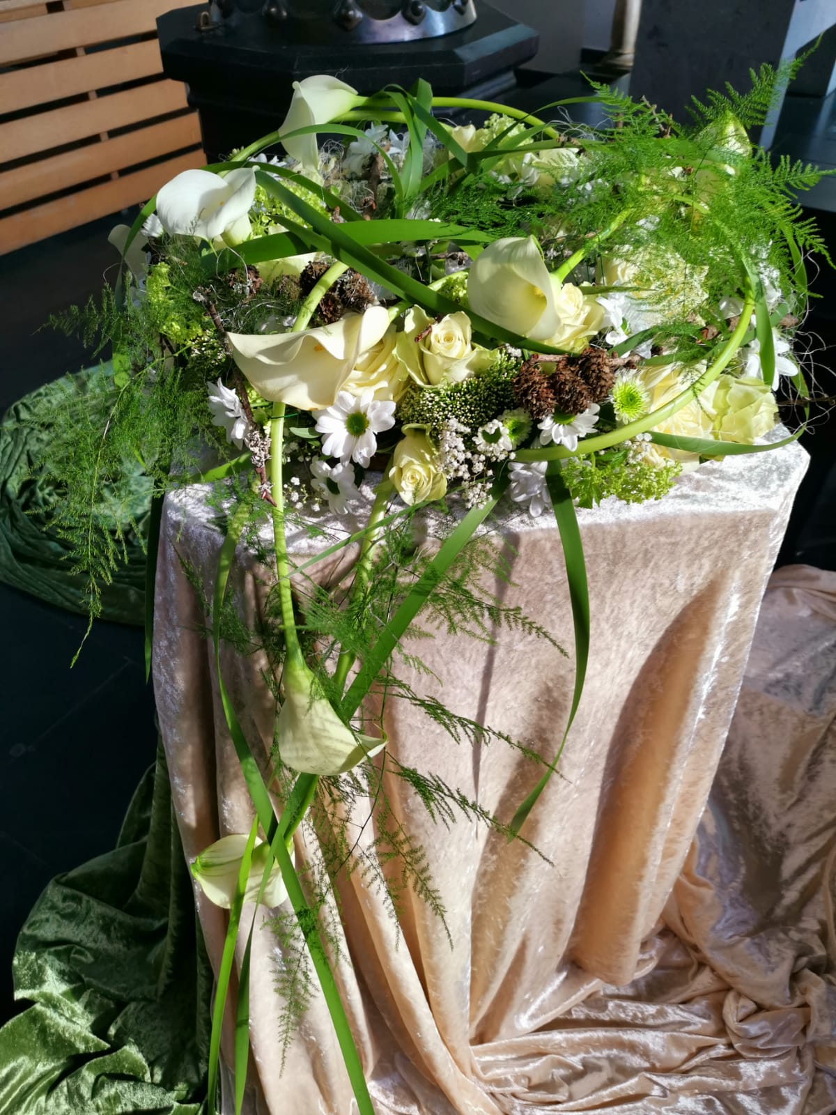 Urnenkranz  Calla