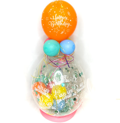 Verpackungsballon  Geburtstag